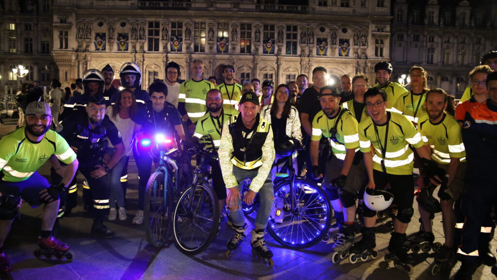 Photo d'équipe staff Pari Roller & Mobilités