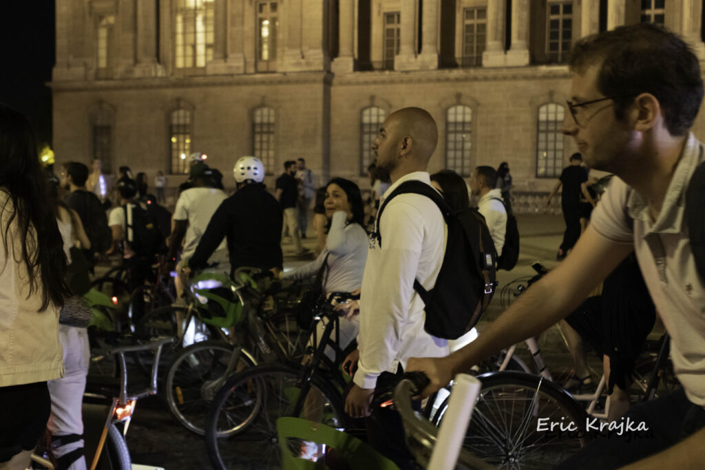 Balade Nuit Blanche Pari roller & Mobilités - vélos et rollers