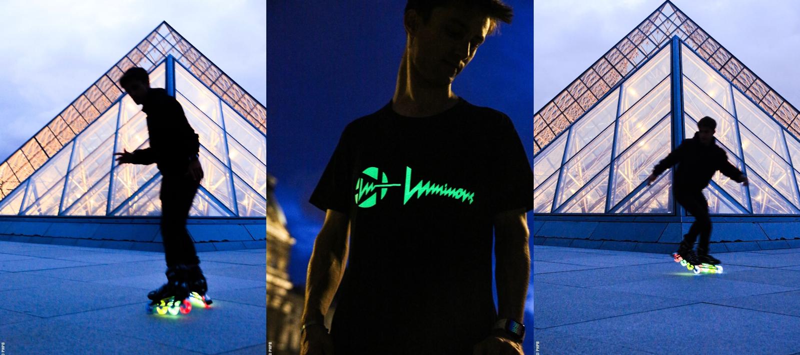 Partenariat Luminous roues lumineuses pour roller