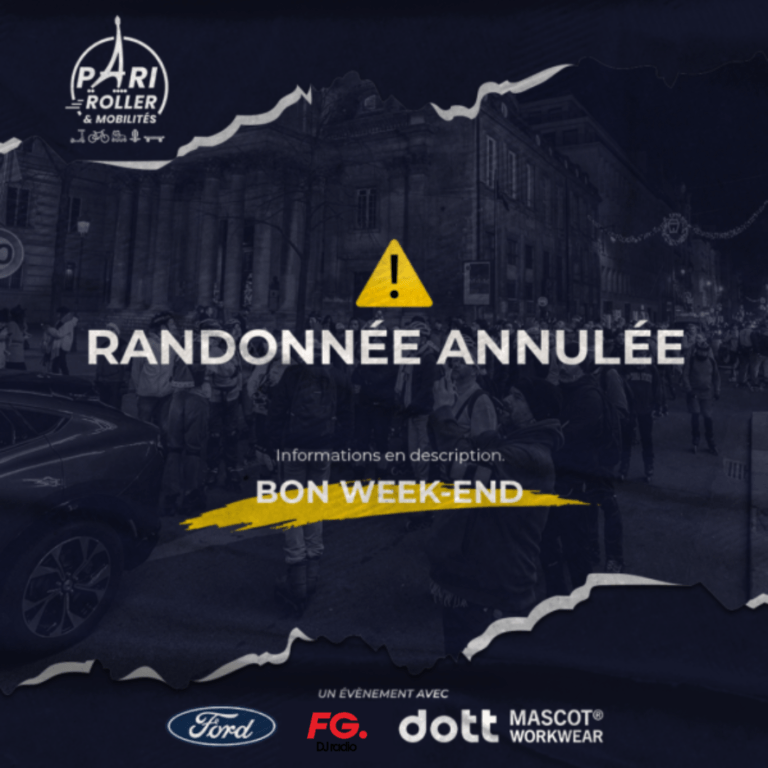 Annulation balade