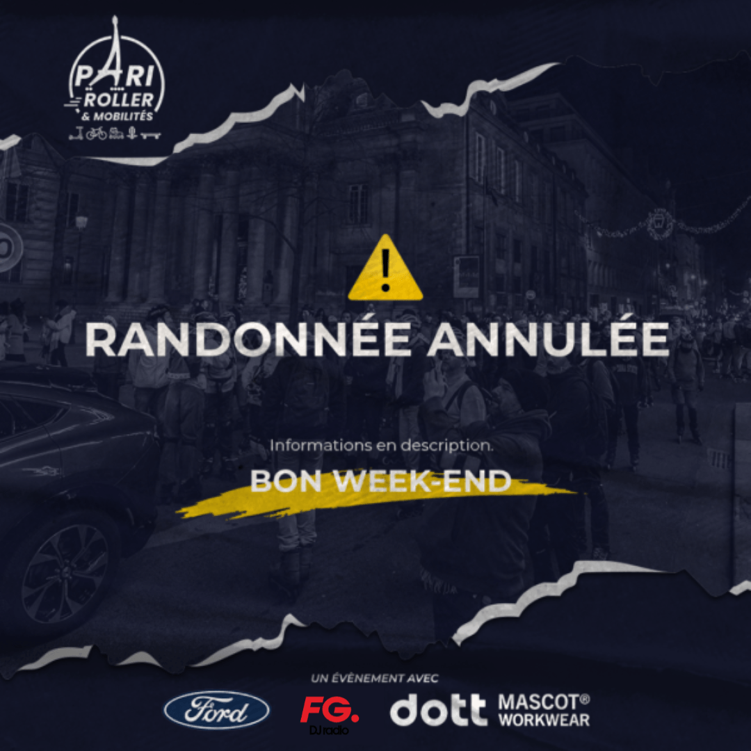 Annulation balade