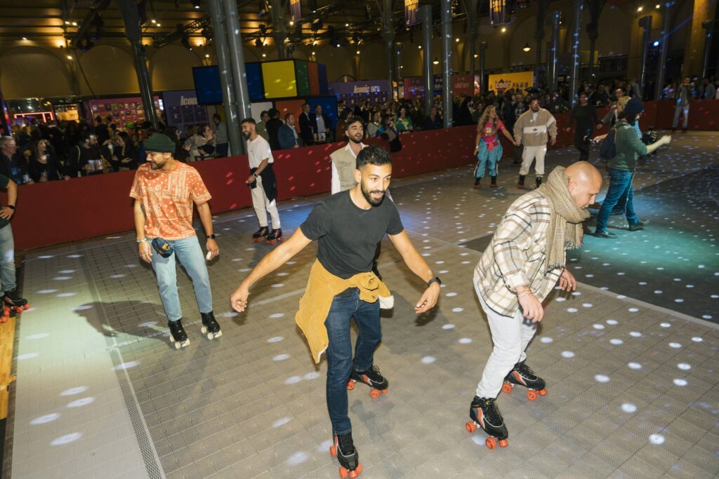 Piste roller dance Iconic Festival Paris