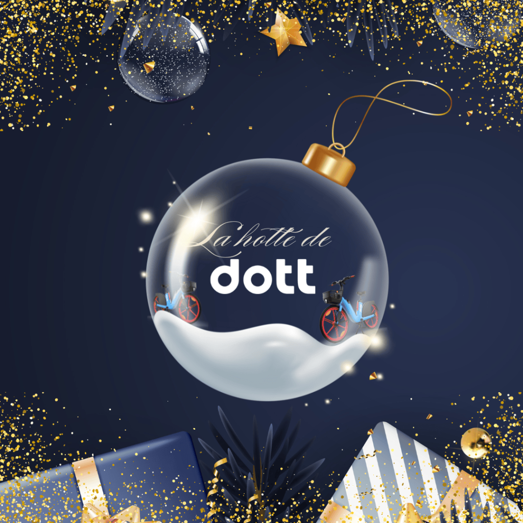 Visuel vélo Dott pour Article Noël
