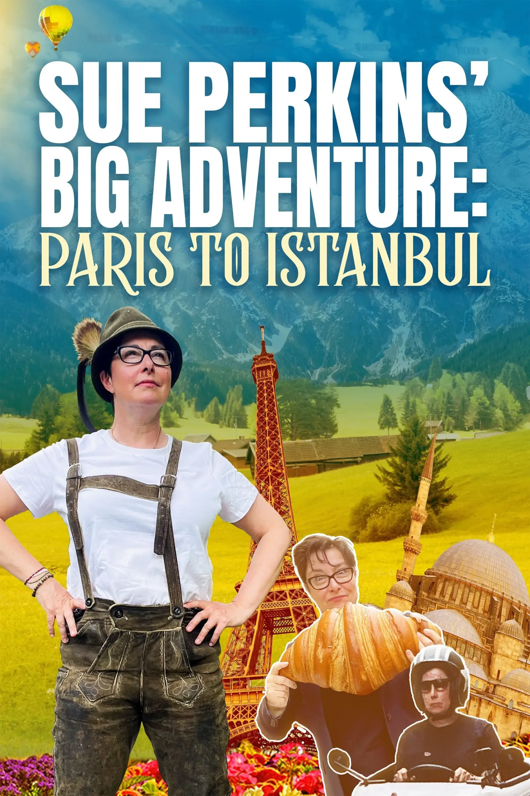 Affiche Sue Perkins Paris Istanbul