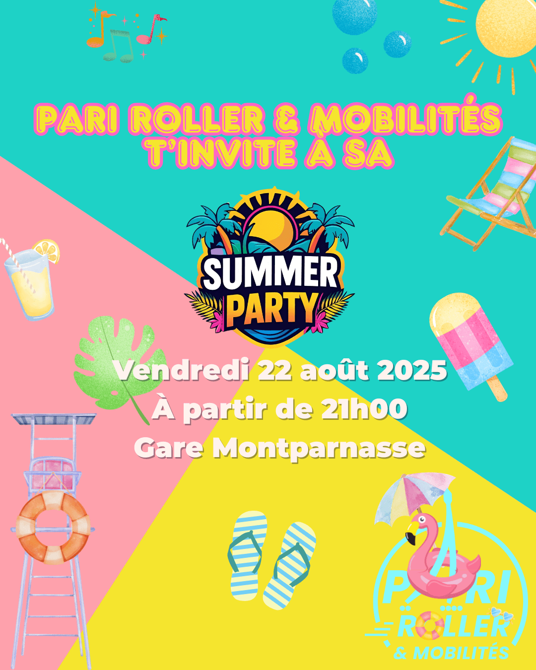 bala de Summer party 22 aout 2025