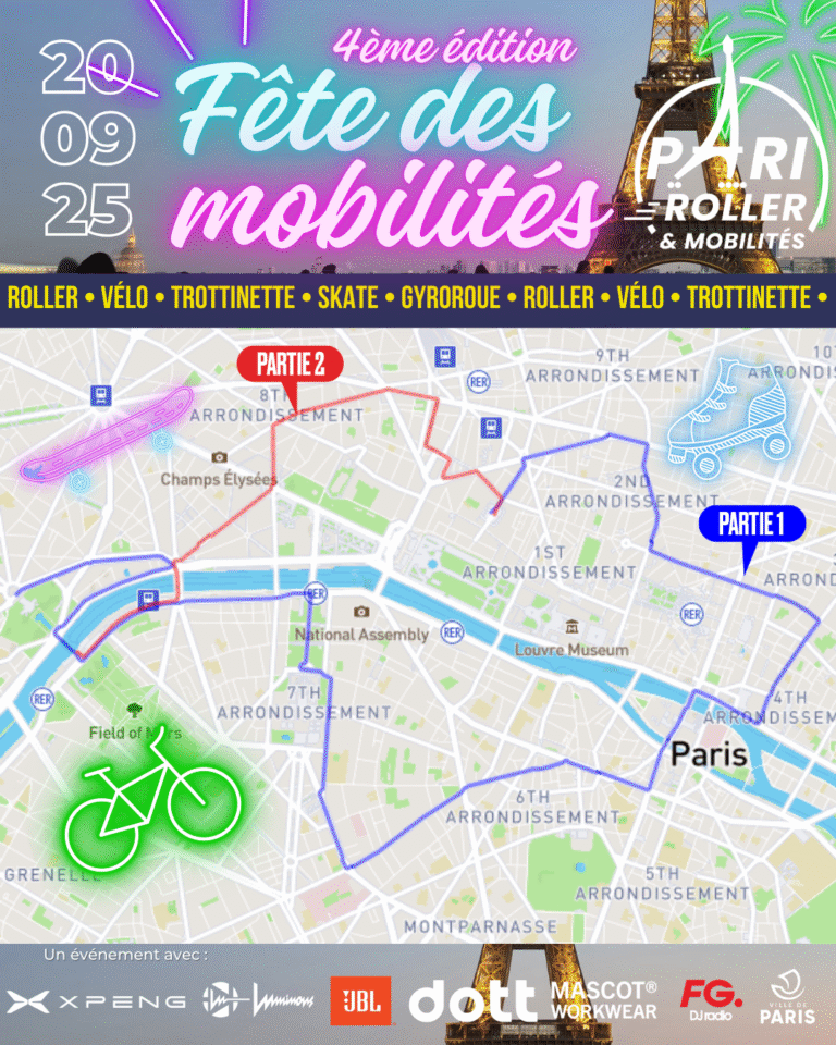 Pari Roller & Mobilités - Fête des mobilités 20 septembre 2025