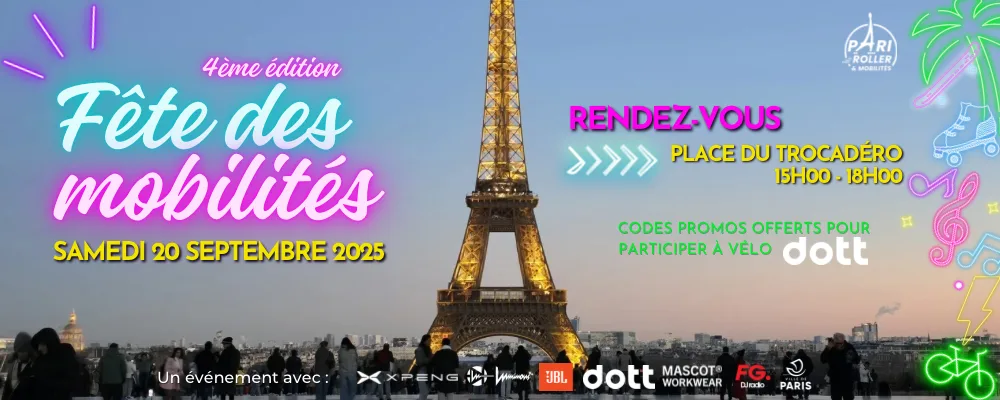 Fête des mobilités 2025 Pari roller & Mobilités