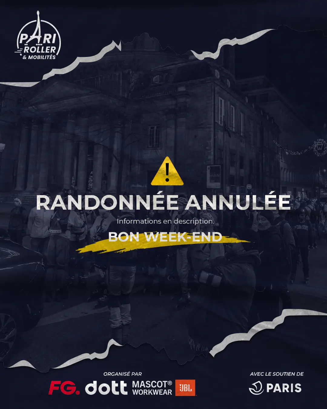 balade annulée - annulation