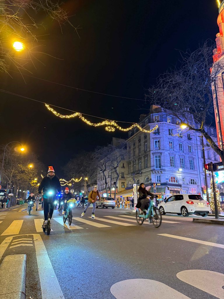 Balade noel Pari Roller & Mobilités