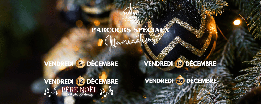 Date parcours illuminations 2025 Paris
