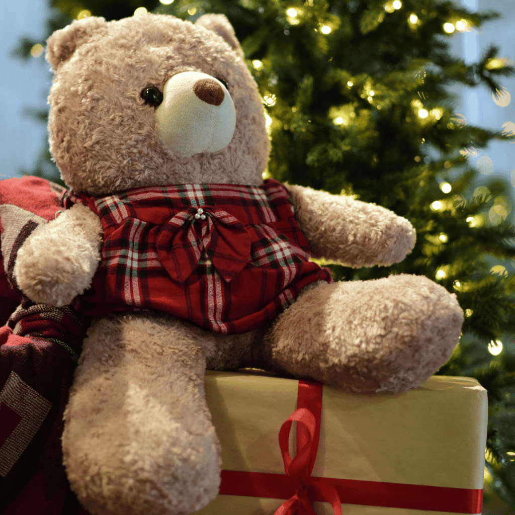 cadeau peluche noel