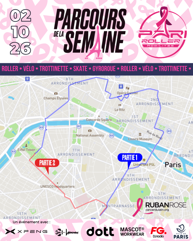 Parcours Pari Roller 02 10 2026